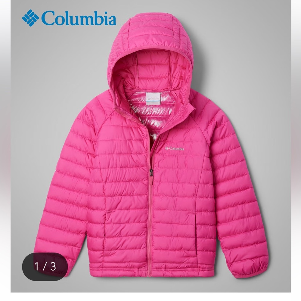 Columbia Vibrant Pink Hooded Jacket